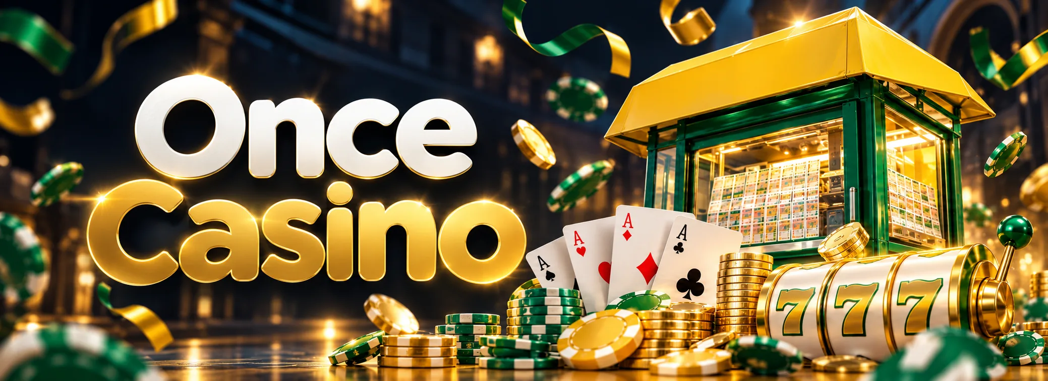 Once Casino, casino online oficial de la ONCE, con bono de 500 € y 100 tiradas gratis